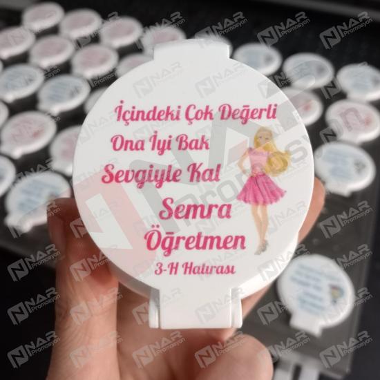 Baskılı Cep Aynası - Özel Gün Sünnet, Nişan, Söz, Kına, Mevlid Hediyelik