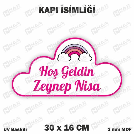 3 mm MDF’den Uv Baskılı Kapı Süsleri