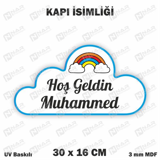 3 mm MDF’den Uv Baskılı Kapı Süsleri